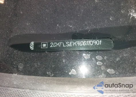 2016 GMC Terrain Sle-1 из США, поврежденный, VIN 2GKFLSEK9G6110901